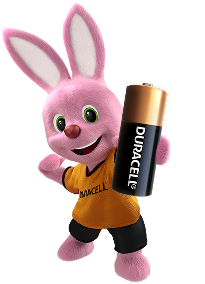Bunny holding specialty alkaline N size 1.5V Battery